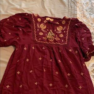 Altar’d State maroon dress